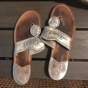 Silver Jack Rogers Size 7 Women’s